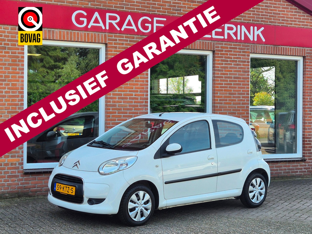 Citroën C1 - 1.0-12V Ambiance 68PK 5drs airco, elektr.ramen, radio/cd, stuurbekr - AutoWereld.nl