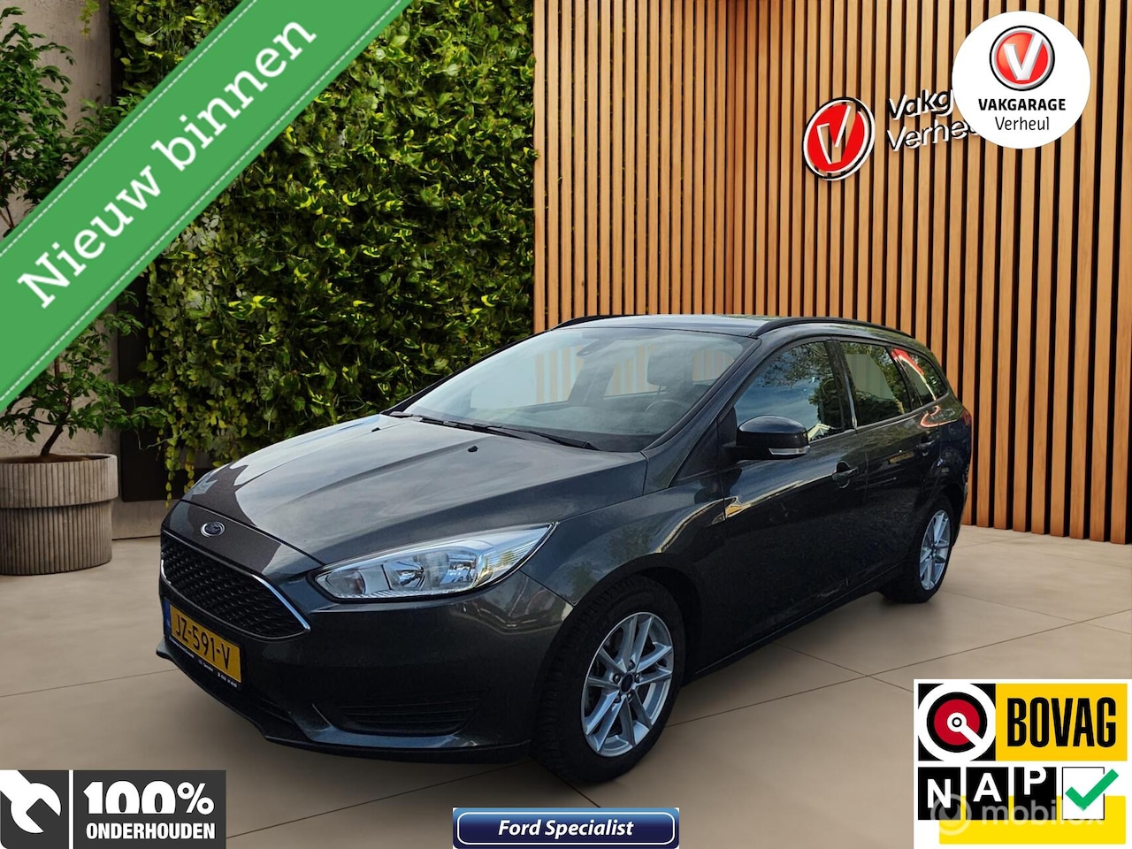 Ford Focus Wagon - 1.0 Trend Edition ✅Navi ✅Cruise ✅Airco ✅Boekjes - AutoWereld.nl