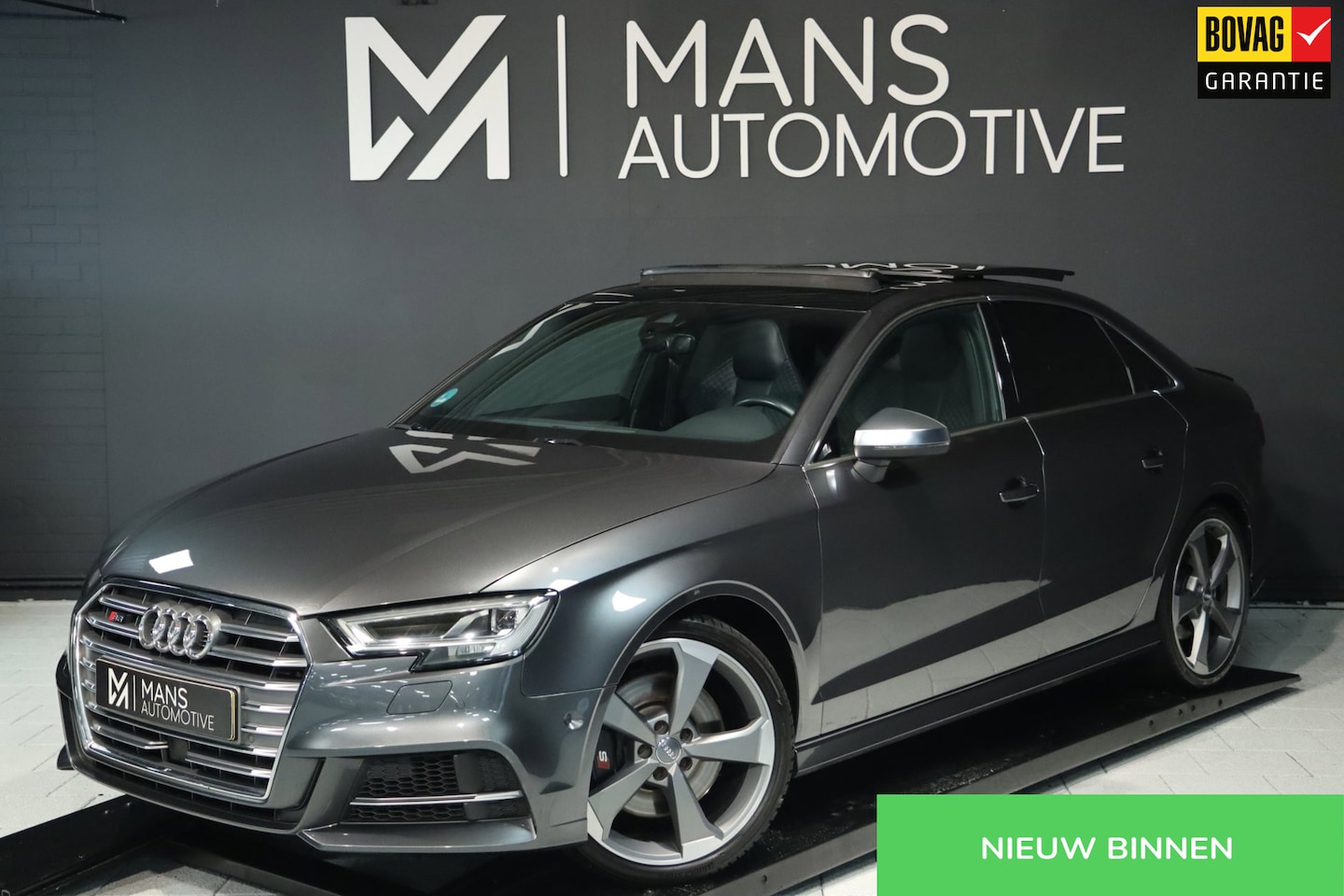 Audi A3 Limousine - 2.0 TFSI S3 quattro 300PK / PANO / VIRTUAL / RS SEATS / ACC / B&O / KEYLESS - AutoWereld.nl