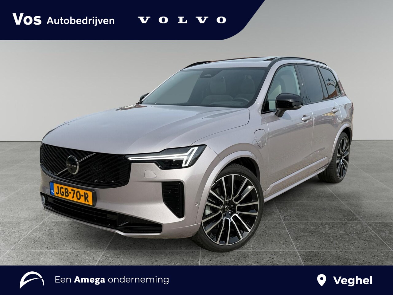 Volvo XC90 - T8 Plug-in hybrid AWD Ultra Dark | Luchtvering | Panoramadak | Head- up display - AutoWereld.nl