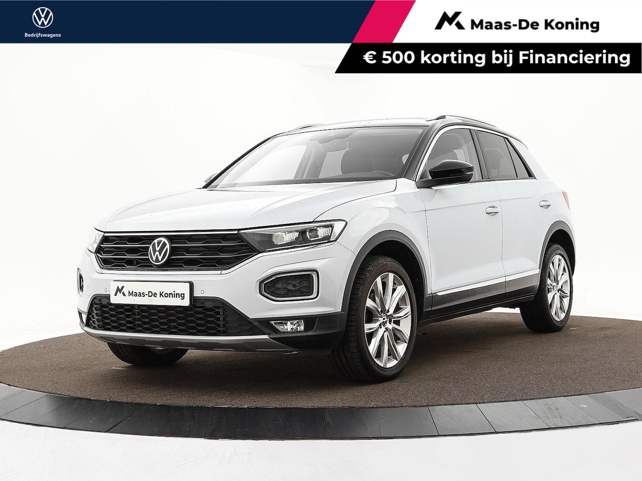 Volkswagen T-Roc - 1.5 TSI 150pk DSG Sport · Camera · ACC · Alarmklasse 3 · Apple/Android Car Play · Verkeers - AutoWereld.nl