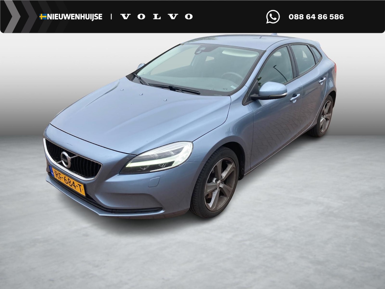 Volvo V40 - 2.0 T3 Nordic+ | Trekhaak | Navigatie | Parkeersensoren | LED Koplampen | Parkeerverwarmin - AutoWereld.nl