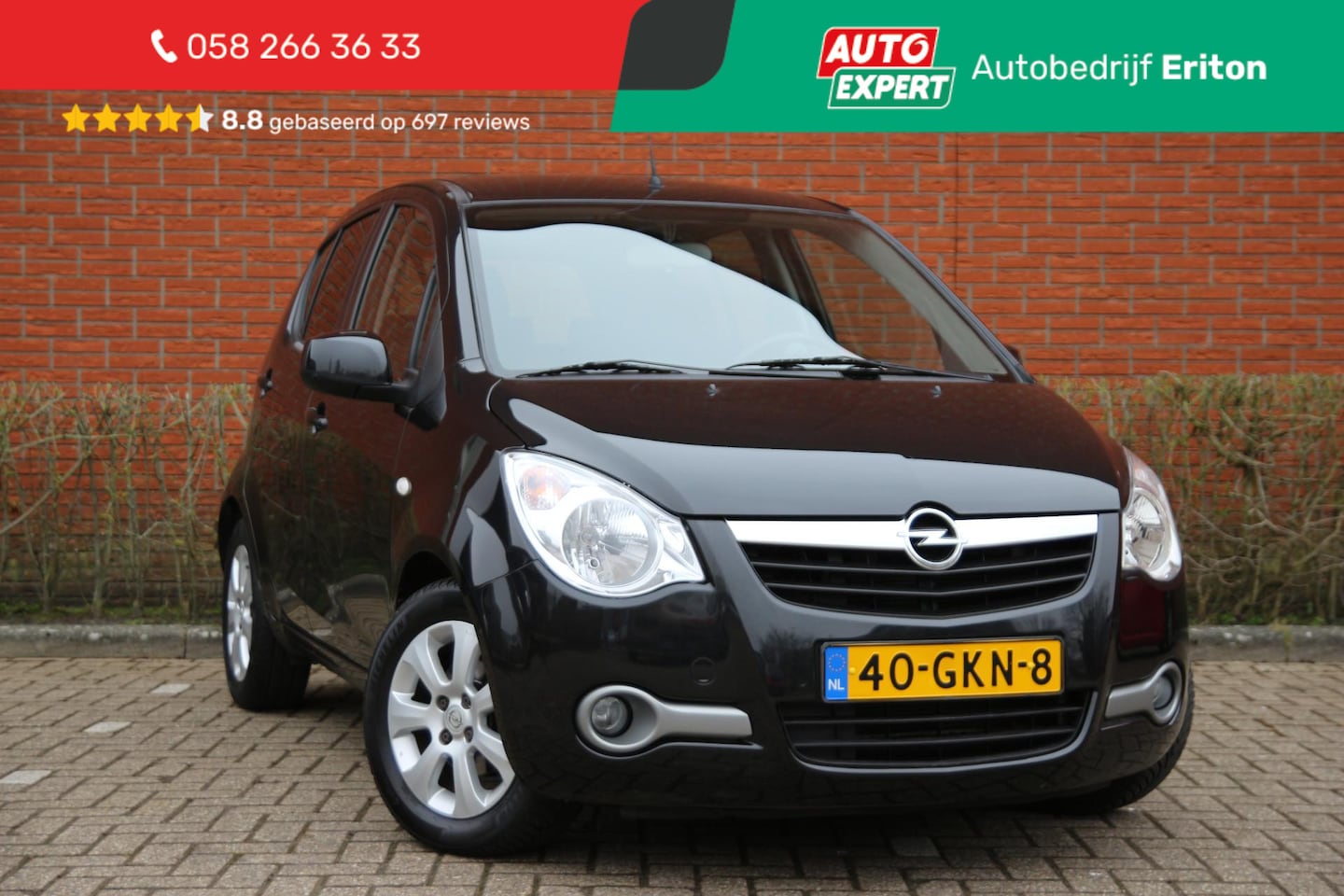 Opel Agila - 1.0 65pk Enjoy | NL-auto | Airco | Elektr. ramen | Lichtmetalen velgen | Stuurbekrachtigin - AutoWereld.nl