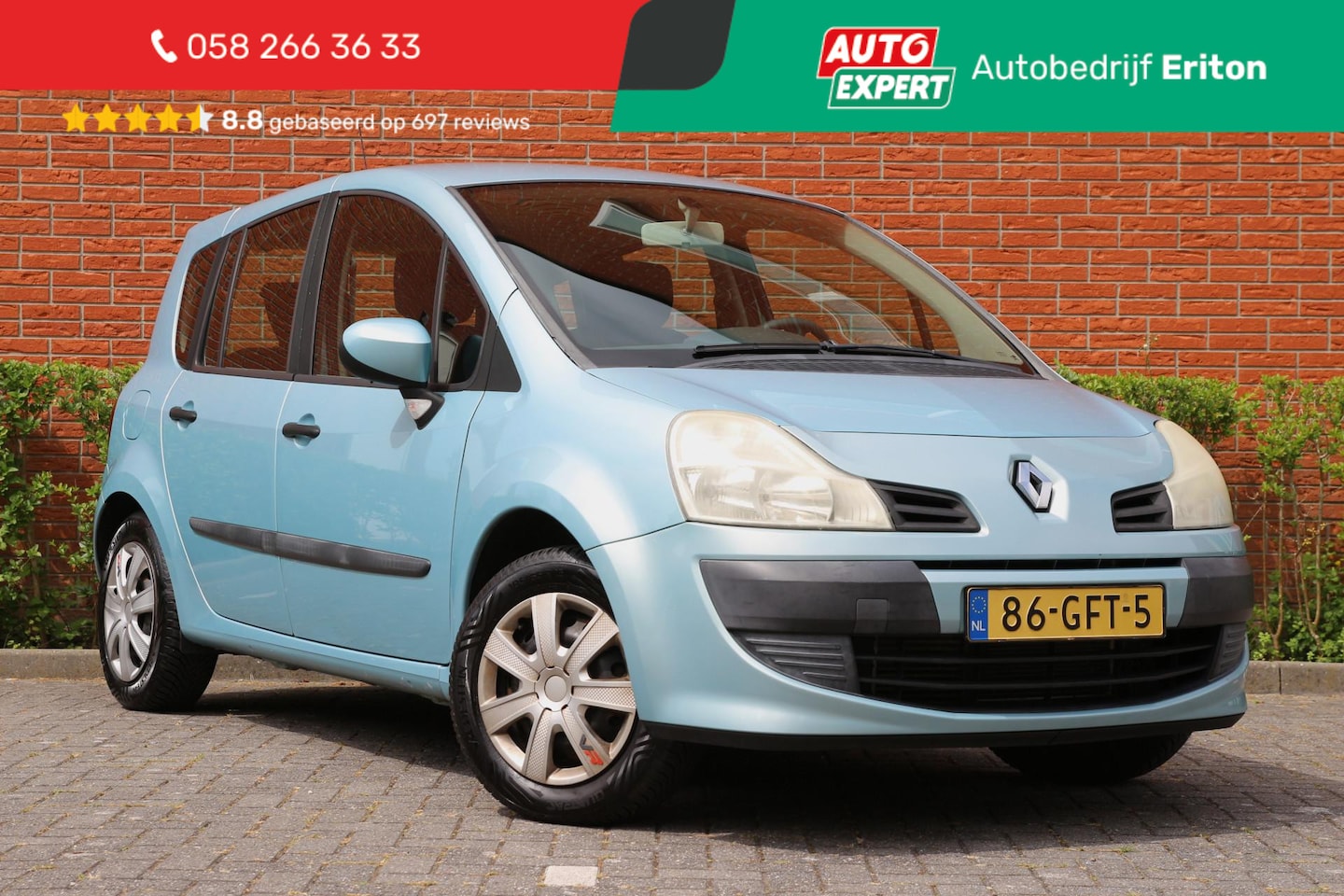 Renault Modus - 1.2 TCE 101pk Expression | NL-auto | 5 deuren | Airco | Elek. ramen | Centr. deurvergr. | - AutoWereld.nl