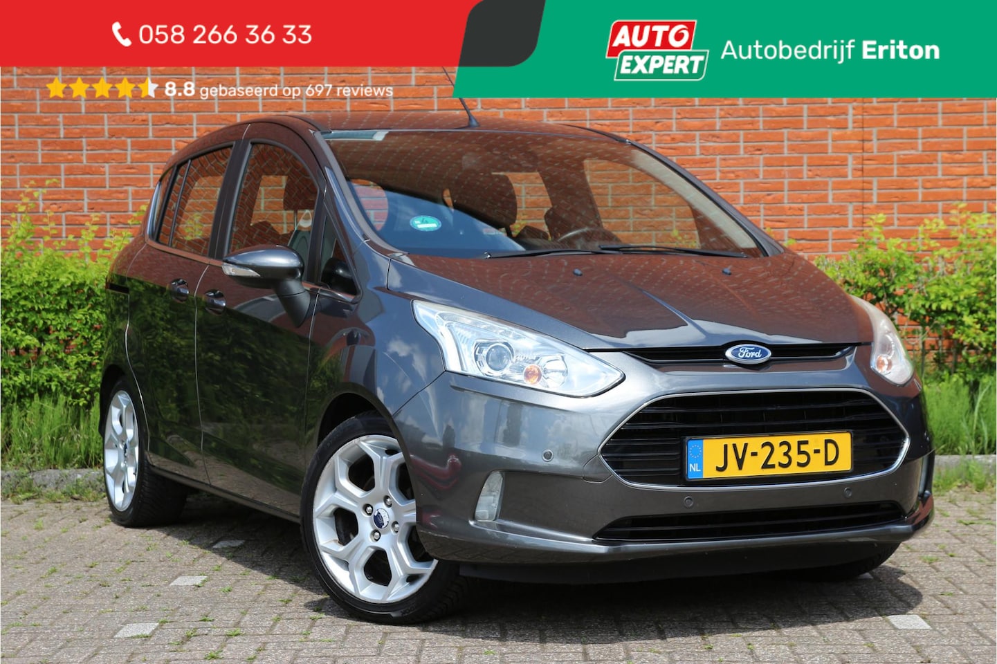 Ford B-Max - 1.0 EcoBoost 100pk Titanium | NL-auto | Navigatie | Climate control | Cruise control | Ele - AutoWereld.nl