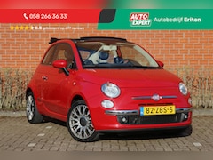 Fiat 500 C - 0.9 TwinAir 86pk Lounge | NL-auto | Cabrio | Airco | Parkeersensoren | Elek. ramen | Centr