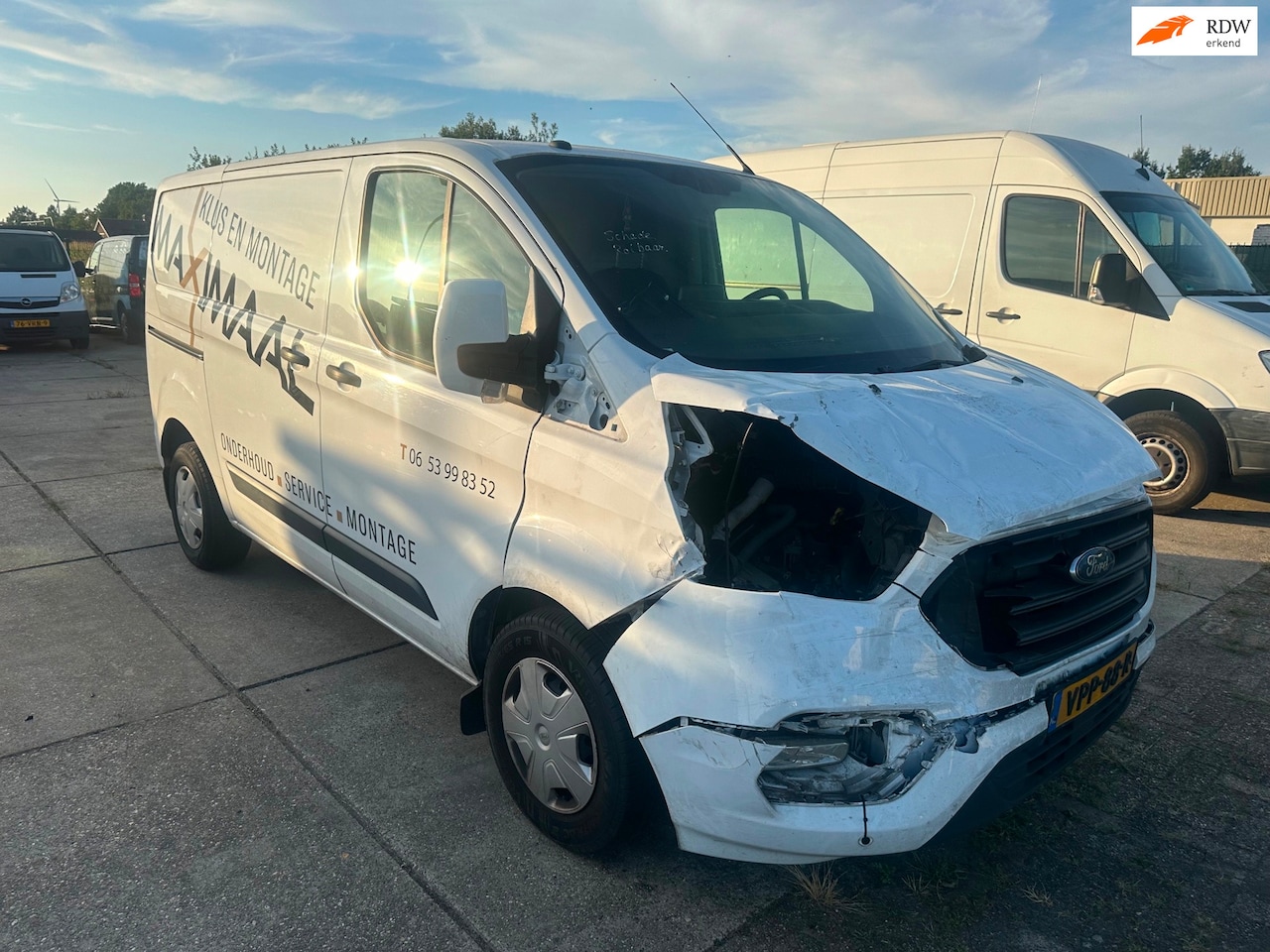 Ford Transit Custom - 300 2.0 TDCI Bj'05-2018 SCHADE !! - AutoWereld.nl