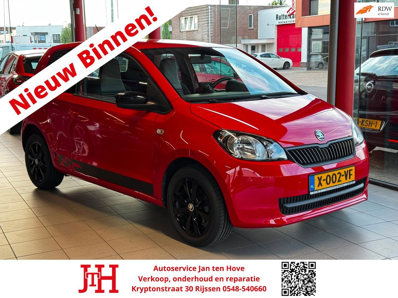 Skoda Citigo - 1.0 Greentech Active Pro SPORT*Airco*Navigatie*Lichtmetalenvelgen* - AutoWereld.nl
