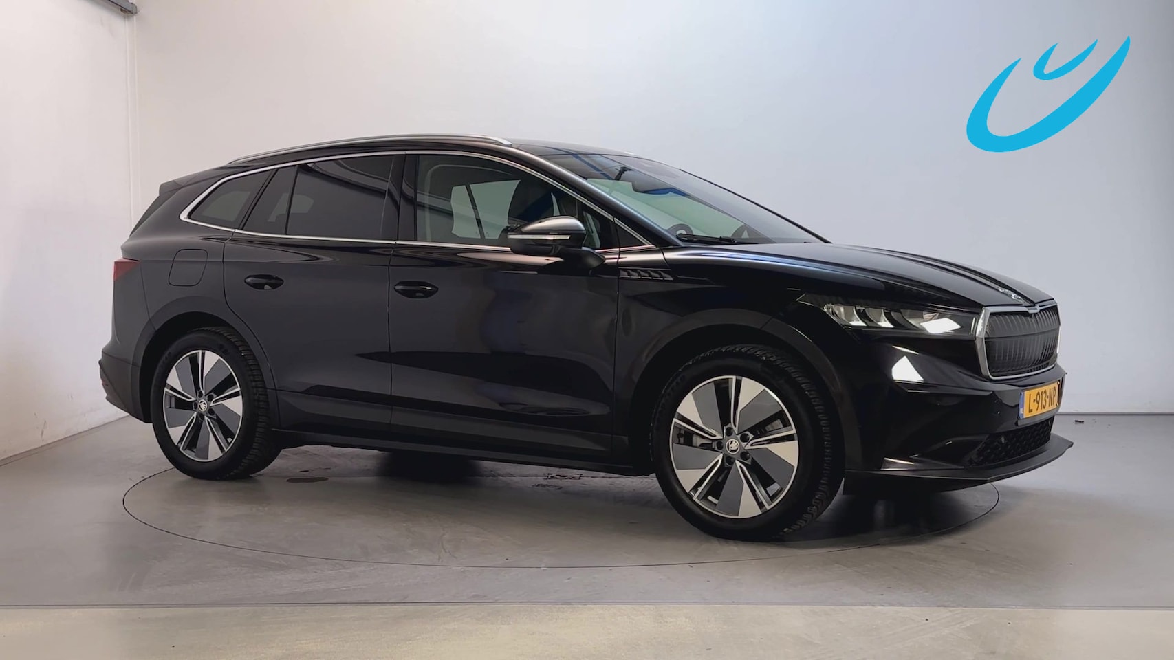 Skoda Enyaq iV - 80 SoH 90,39% Leder Camera Adaptive Cruise Sfeerverlichting - AutoWereld.nl