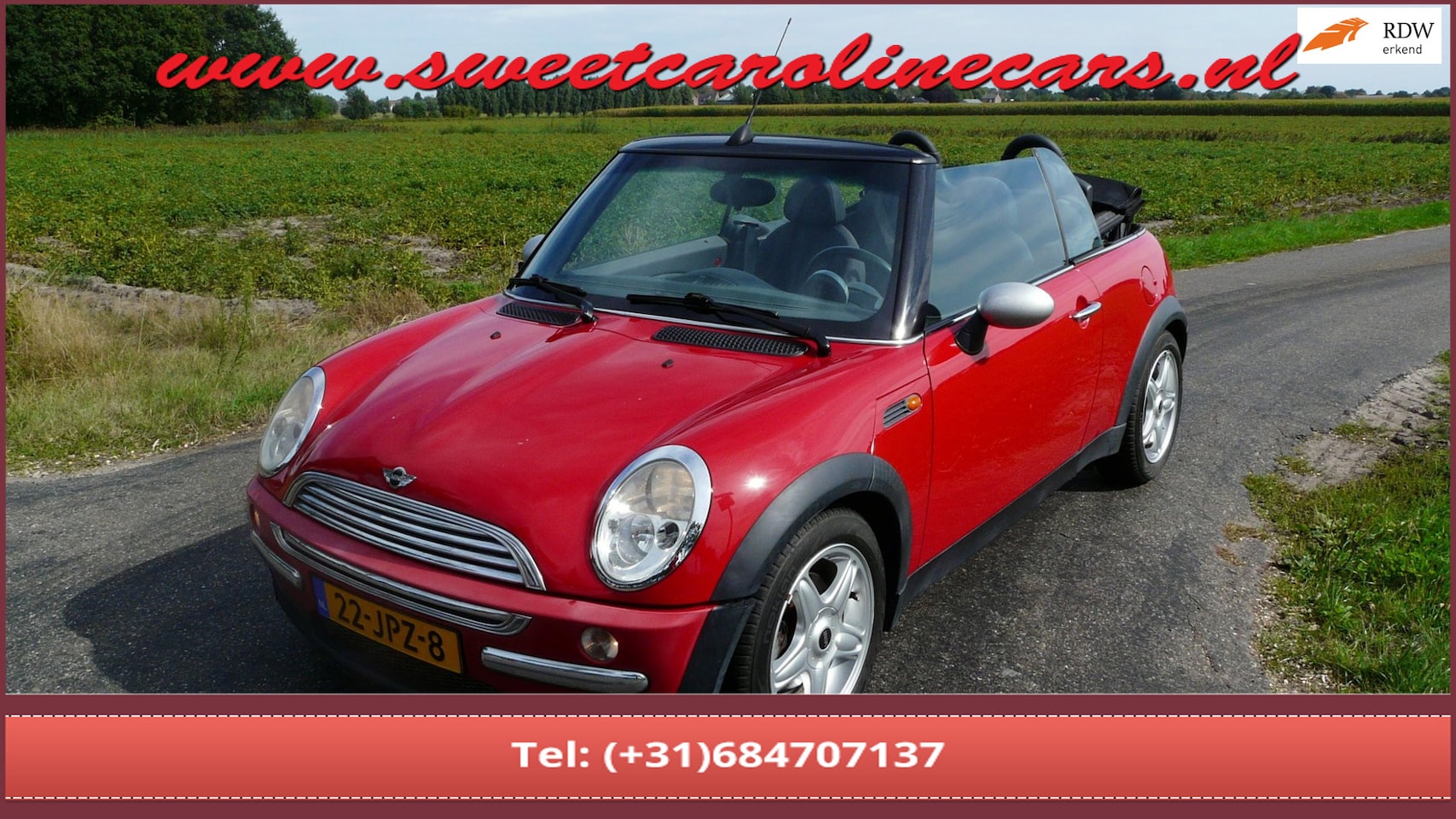 MINI Cabrio - 1.6 One,Elec.pakket,PDC,Lmv's! - AutoWereld.nl
