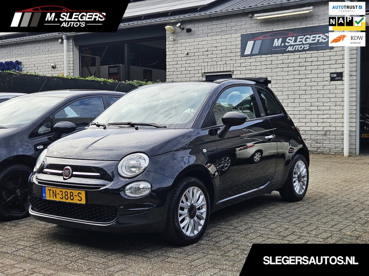 Fiat 500 C - 0.9 TwinAir Turbo Young*NAP*Rijklaar - AutoWereld.nl
