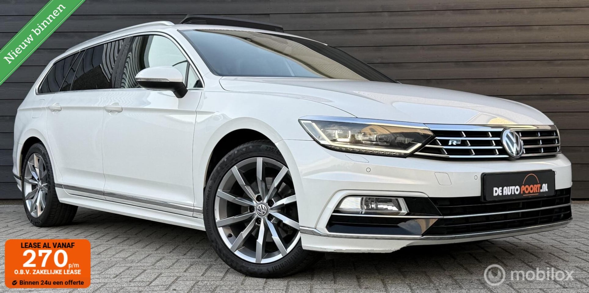 Volkswagen Passat Variant - 1.8 TSI 2x R-line Pano.dak/LED/ACC - AutoWereld.nl
