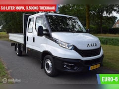 Iveco Daily - 35S16D 3.0 160PK EURO-6 | Open Laadbak | 7-persoons Pick-UP | Dubbele Cabine