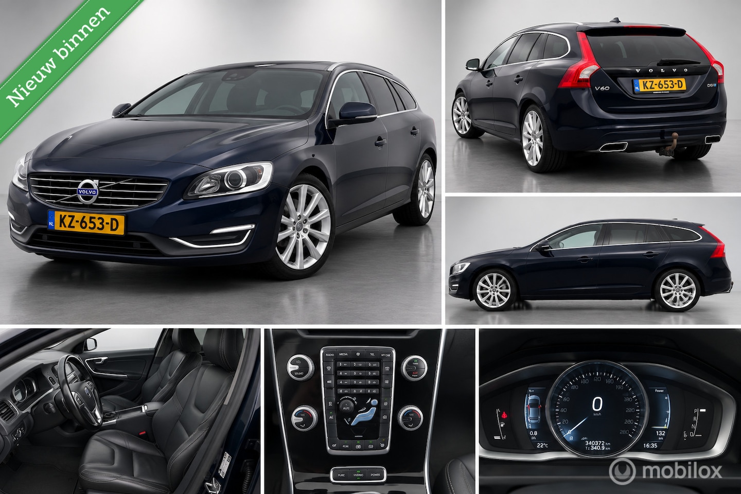 Volvo V60 - 2.4 D6 AWD Plug-In Hybrid Summum 2.4 D6 AWD Plug-In Hybrid Summum - AutoWereld.nl