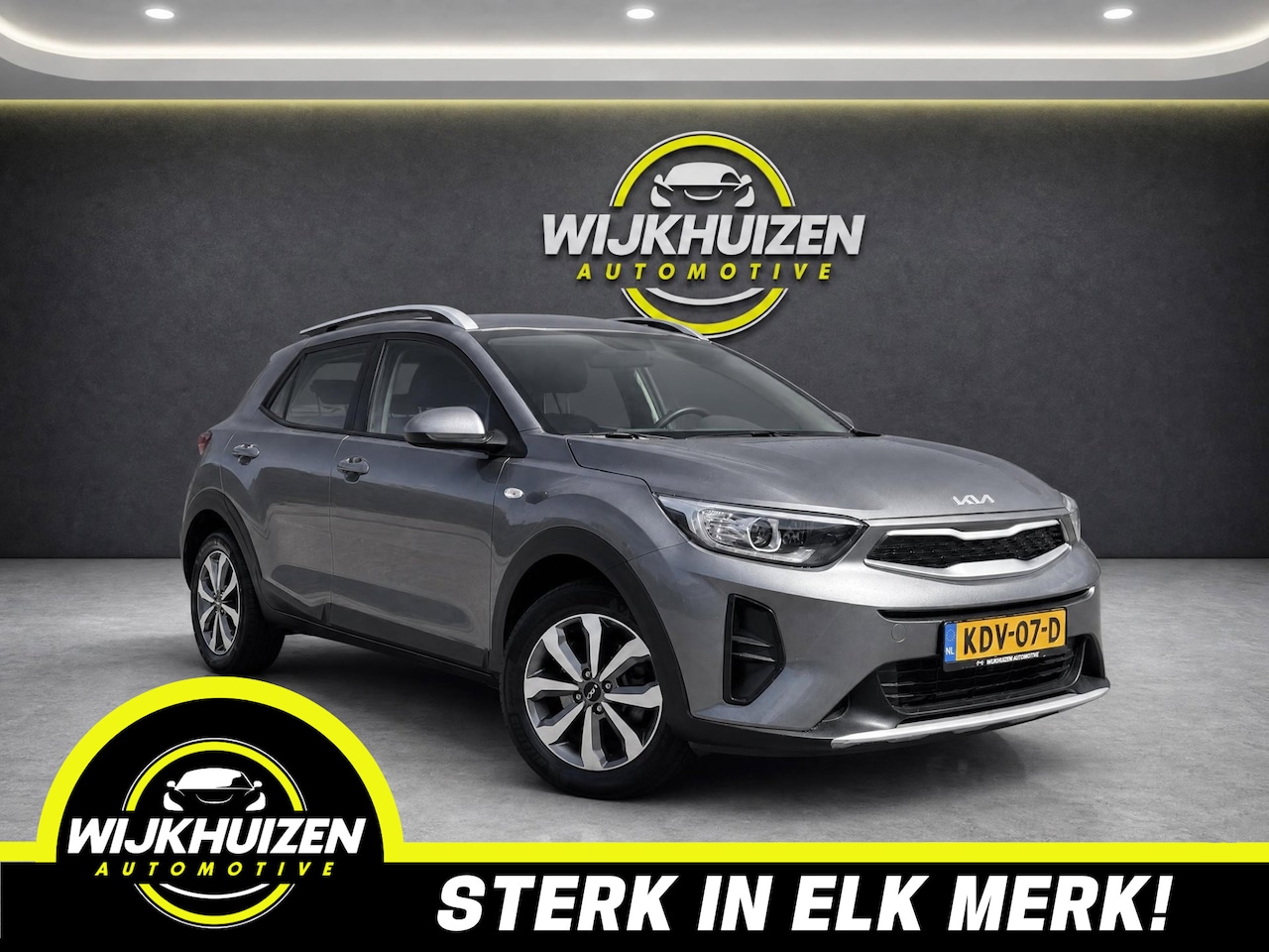 Kia Stonic - 1.0 T-GDi MHEV DynamicLine met Airco !!! Apple Carplay !!! Dealer Onderhouden !!! - AutoWereld.nl