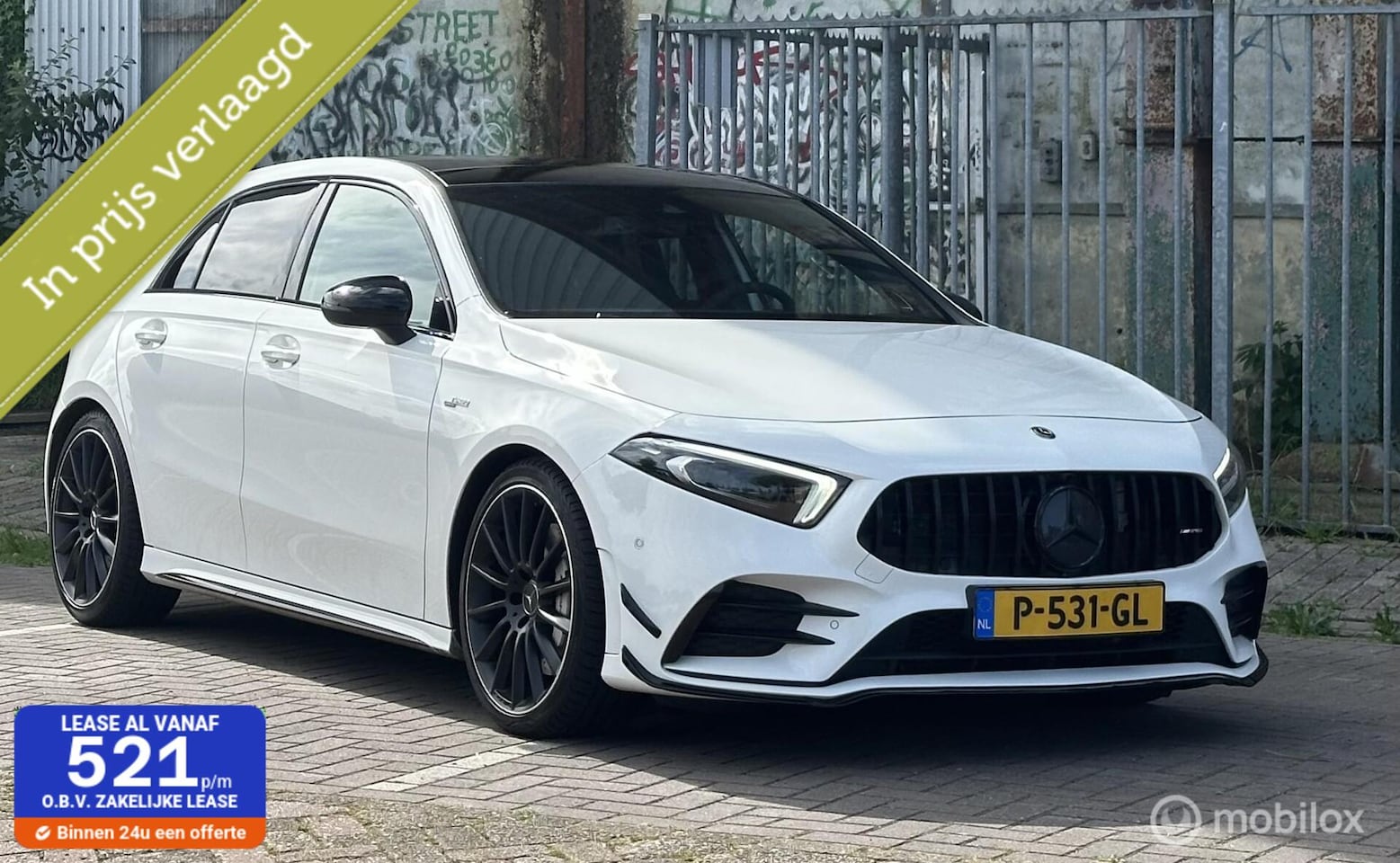 Mercedes-Benz A-klasse - AMG 35 4MATIC| Goed onderhouden| PANO - AutoWereld.nl