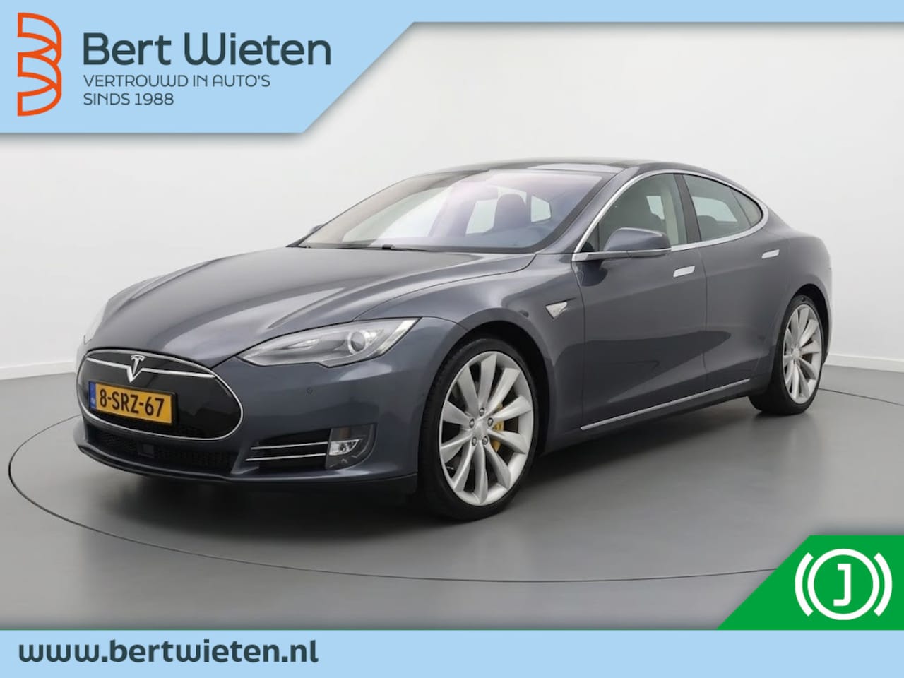 Tesla Model S - motors 85 Performance | Geen import | Schuifdak | LED - AutoWereld.nl