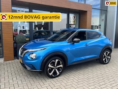 Nissan Juke - 1.0 DIG-T Tekna AUTOMAAT 55.000km | Dealer onderhouden | 19'' | LED kopl | Keyless | 360Ca