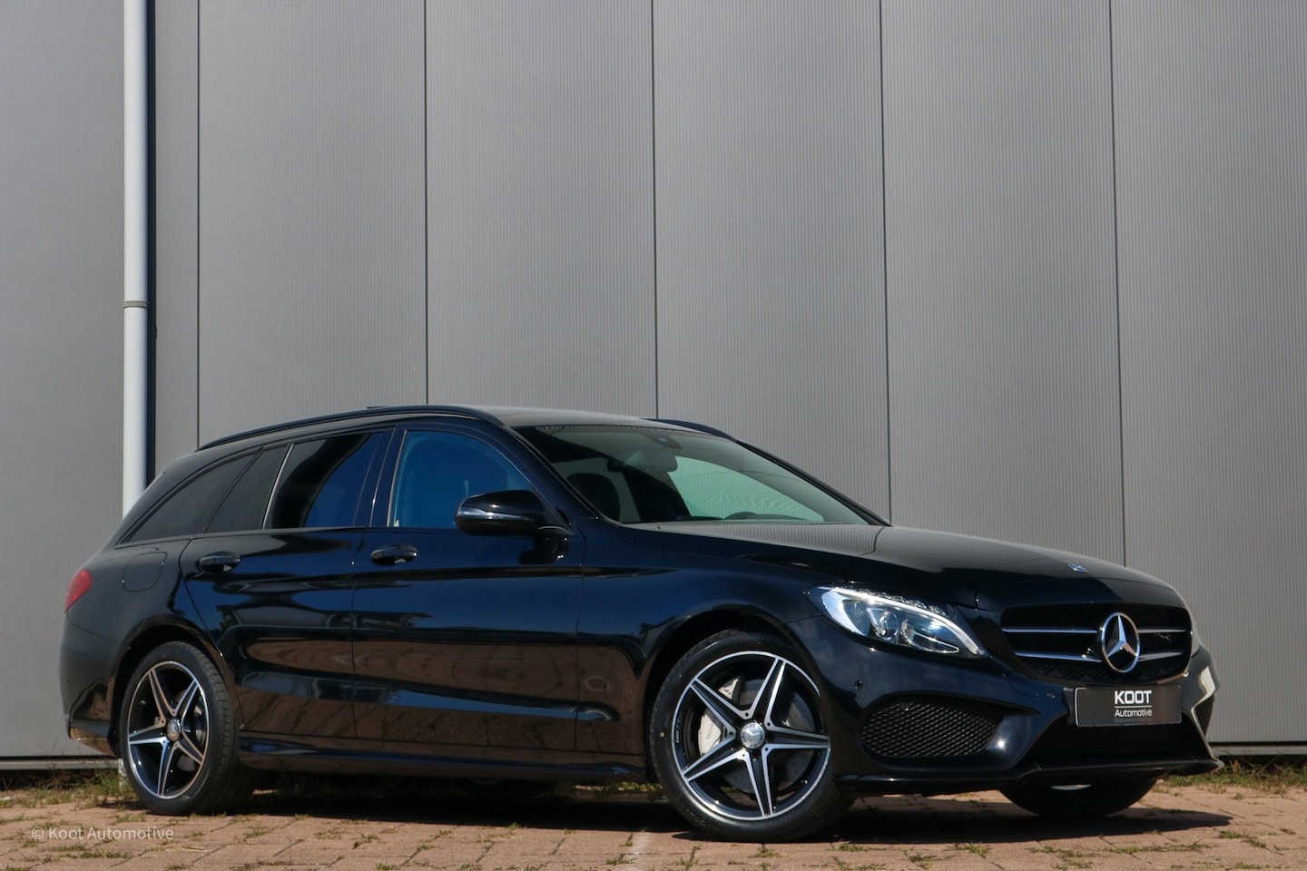Mercedes-Benz C-klasse Estate - 400 4MATIC AMG Line 3.0 V6 Biturbo | Dealer Onderhouden| 333 pk | 7G-TRONIC | Pano | Burme - AutoWereld.nl