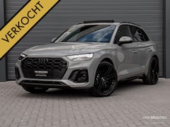 Audi Q5 - 55 TFSI e S-Line Pano Nardo RS-Stoelen Luchtv Trekhk BTW B&O 21"