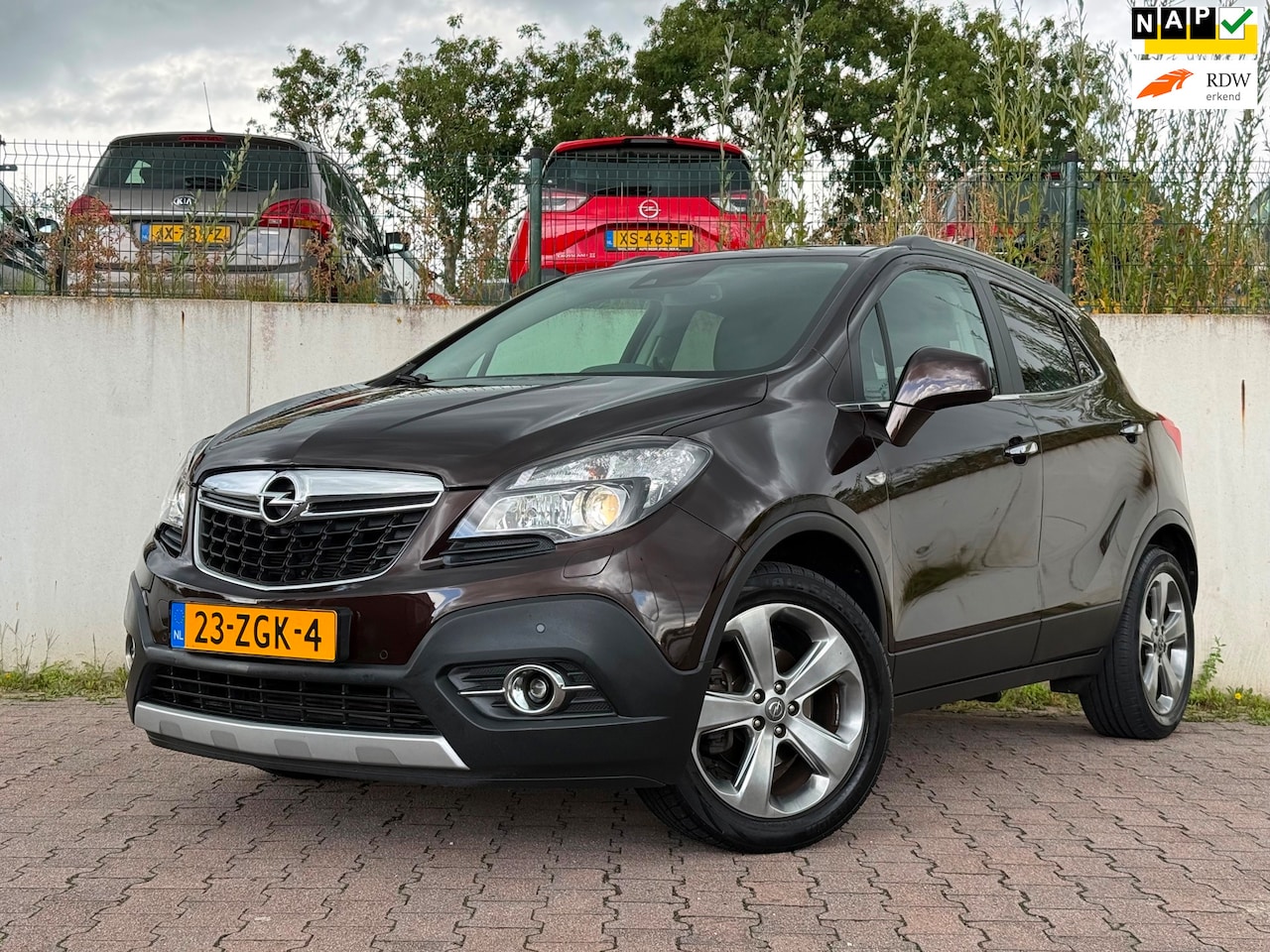 Opel Mokka - 1.4 T Cosmo 4x4/OPENDAK/LEDER/NAVI/PDC/CLIMA/STOEL EN STUR VERWARMING/LAGE KMSTAND/ - AutoWereld.nl