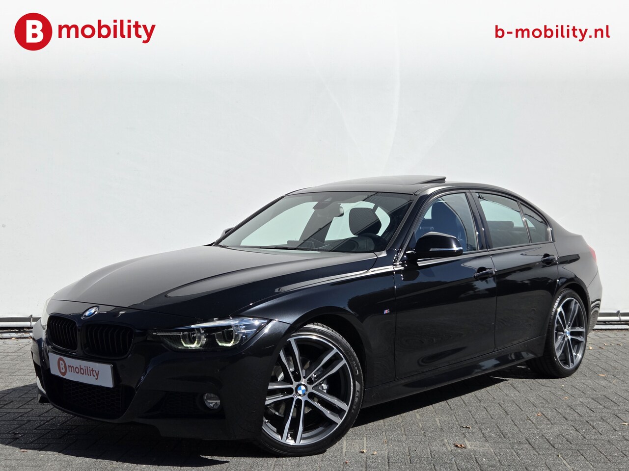 BMW 3-serie - 320i High Executive M-Sport Schuif/Kanteldak Head-Up NL Auto! | Hifi | DAB Audio | Leer | - AutoWereld.nl