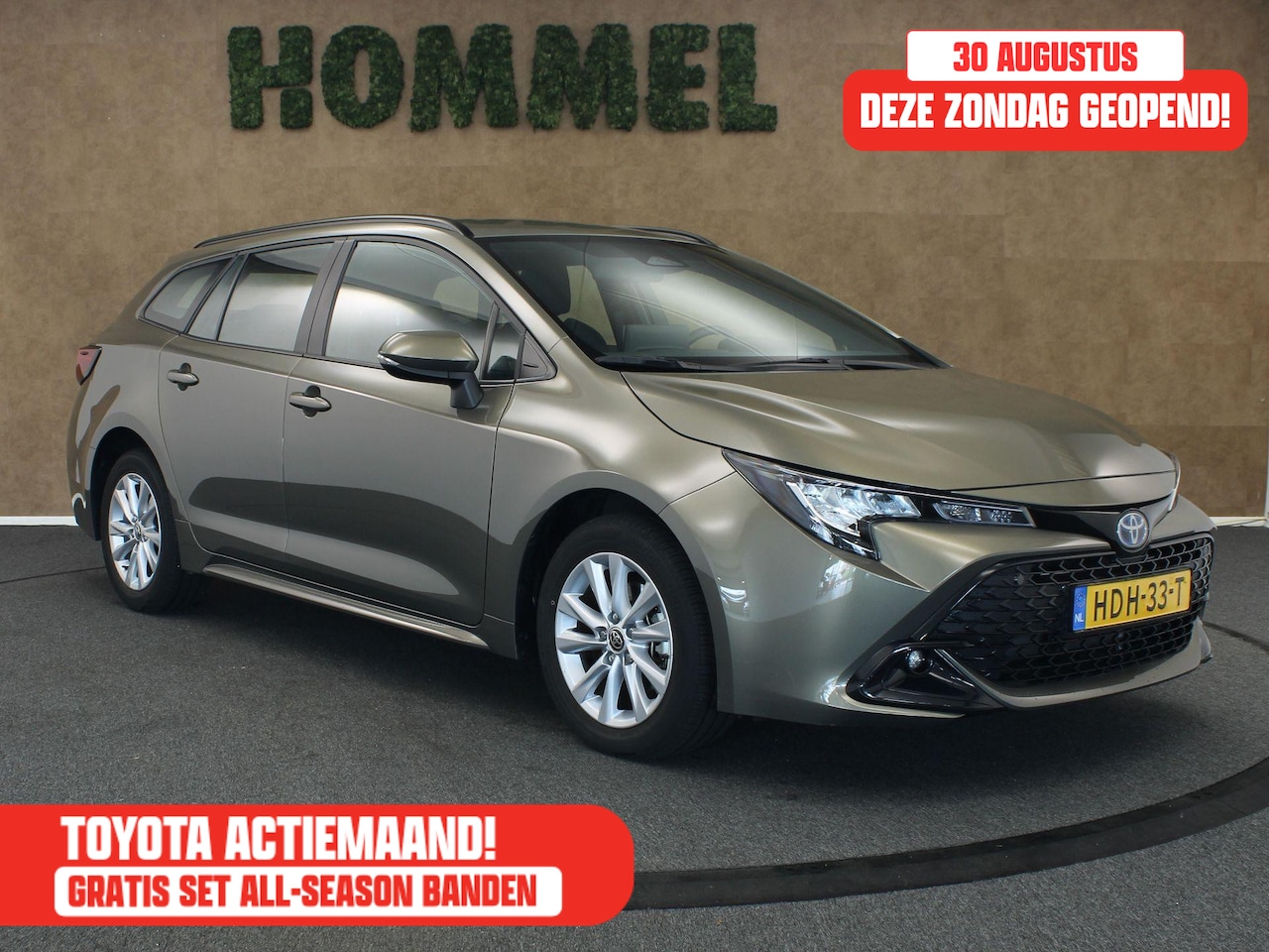 Toyota Corolla Touring Sports - Hybrid 140 Active - ORIGINEEL NEDERLANDSE AUTO  - 4 X ELEKTRISCHE RAMEN - NAVIGATIE - CLIM - AutoWereld.nl