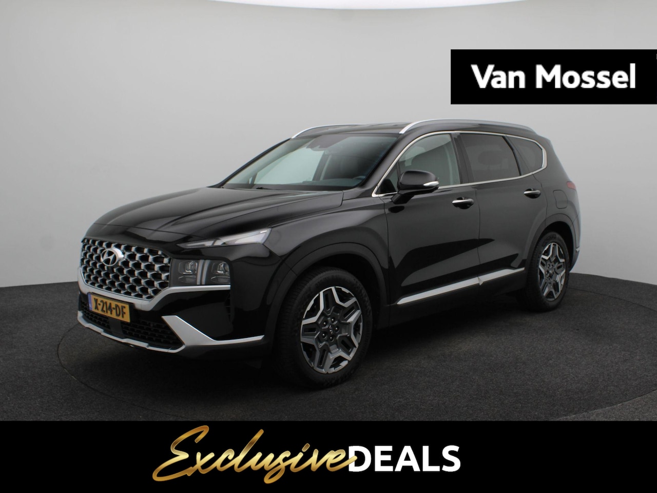 Hyundai Santa Fe - 1.6 T-GDI HEV Premium 7p. | Trekhaak | Stoelverwarming voor/achter | Rondom zicht camera | - AutoWereld.nl