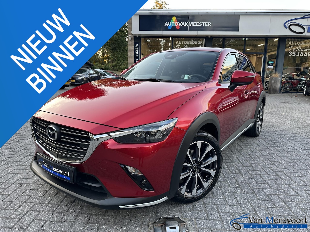 Mazda CX-3 - 2.0 SkyActiv-G 120 Automaat GT-M 1eEig|63dKM!|Navi|CarPlay|Camera|Trekhaak - AutoWereld.nl