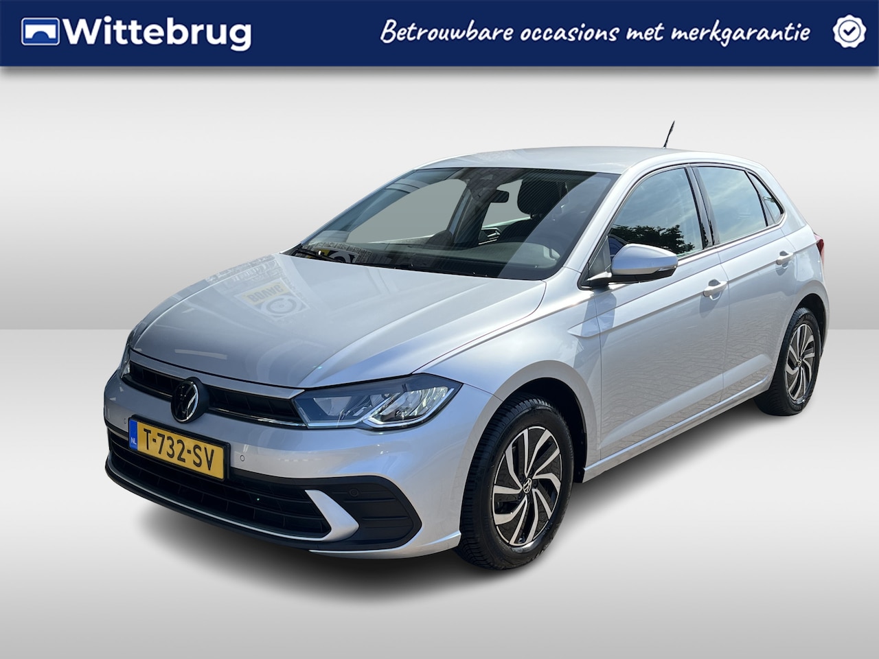 Volkswagen Polo - 1.0 TSI Life / ADAPT-CRUISE/ PARK. SENSOREN/ APP-CONNECT/ NAVI/ CLIMA/ DAB/ 15" LMV - AutoWereld.nl