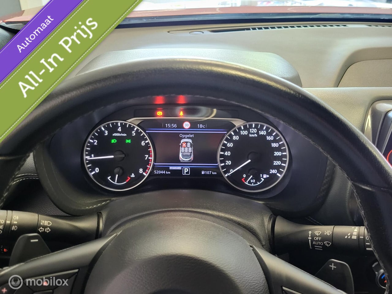 Nissan Juke - 1.0 DIG-T AUT. N-Connecta Navi *NL. 1e EIG., TRKHK, RIJKLAARPRIJS!*