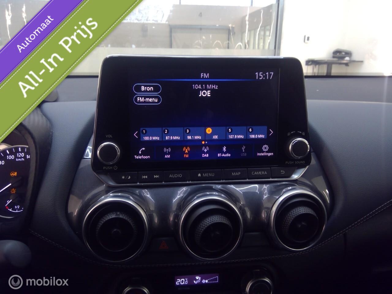 Nissan Juke - 1.0 DIG-T AUT. N-Connecta Navi *NL. 1e EIG., TRKHK, RIJKLAARPRIJS!*