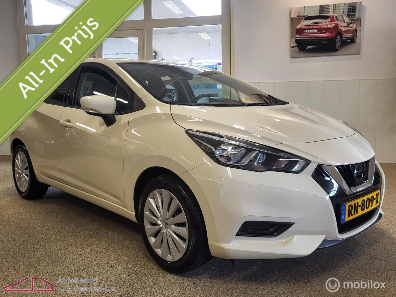 Nissan Micra - 1.0L Acenta *NL, CARPLAY NAVI, RIJKLAARPRIJS!*
