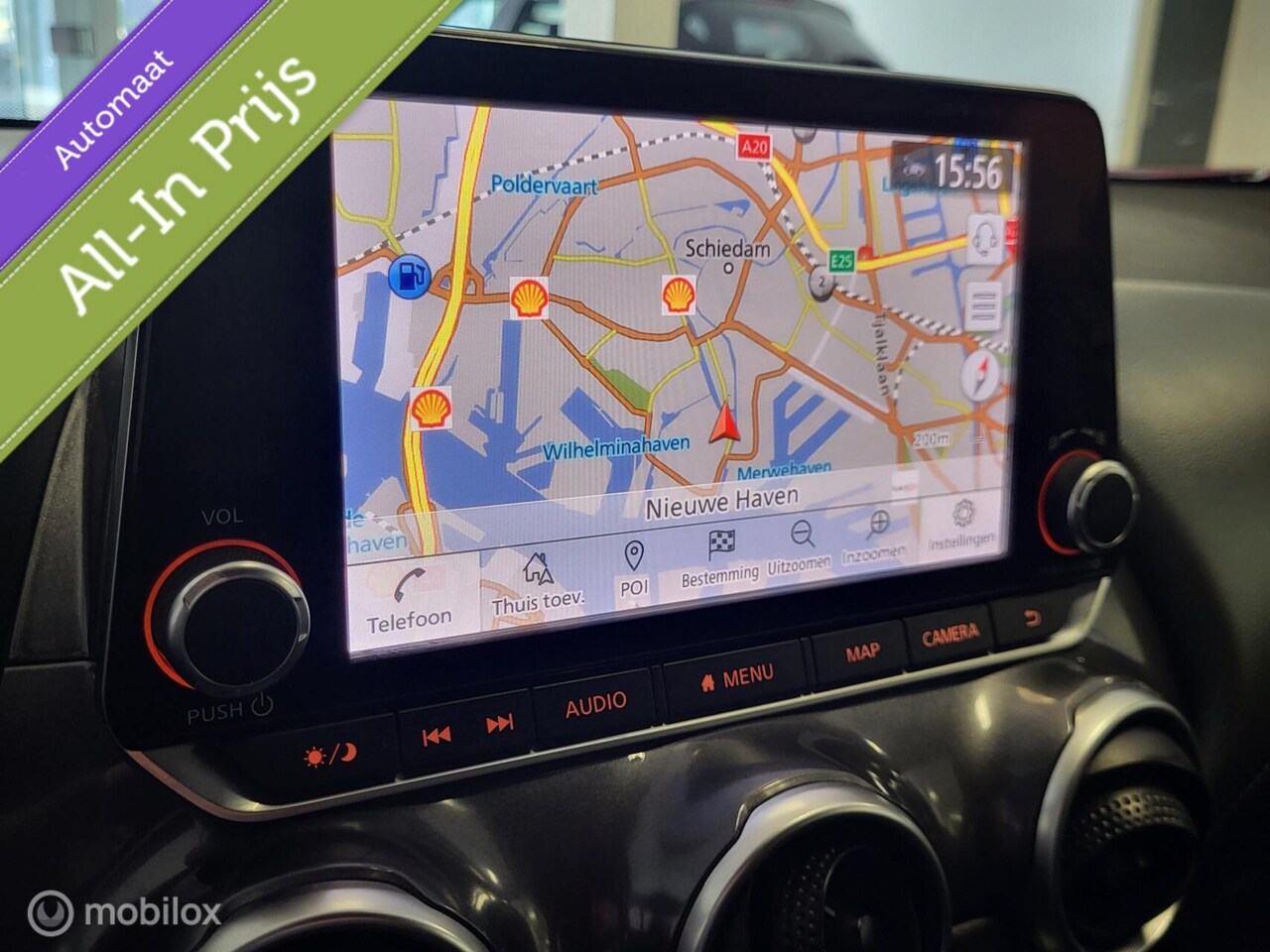 Nissan Juke - 1.0 DIG-T AUT. N-Connecta Navi *NL. 1e EIG., TRKHK, RIJKLAARPRIJS!*
