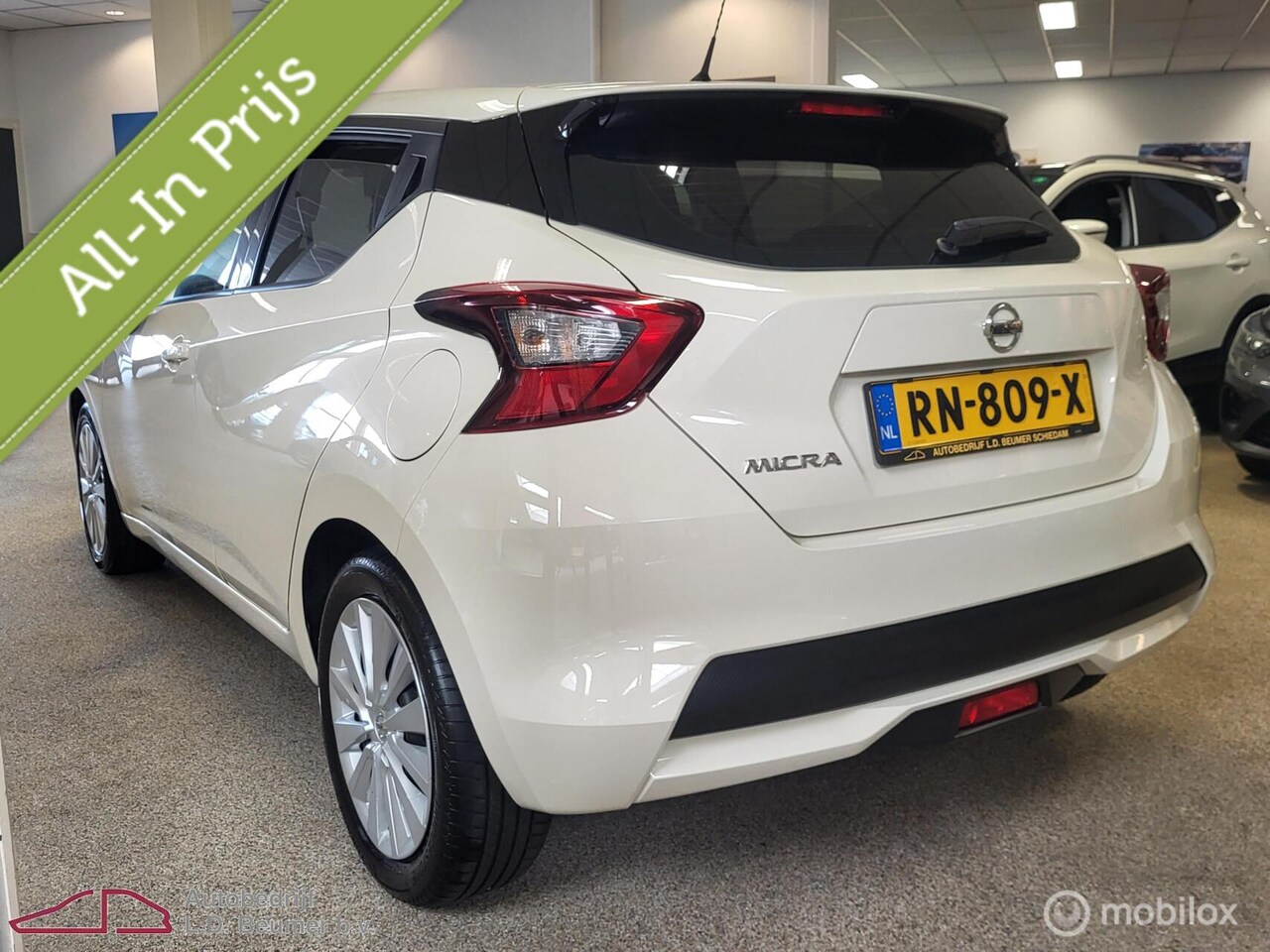 Nissan Micra - 1.0L Acenta *NL, CARPLAY NAVI, RIJKLAARPRIJS!*