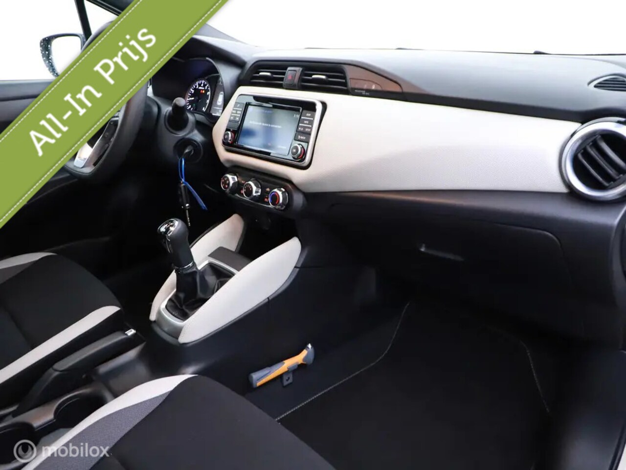 Nissan Micra - 1.0L Acenta *NL, CARPLAY NAVI, RIJKLAARPRIJS!*