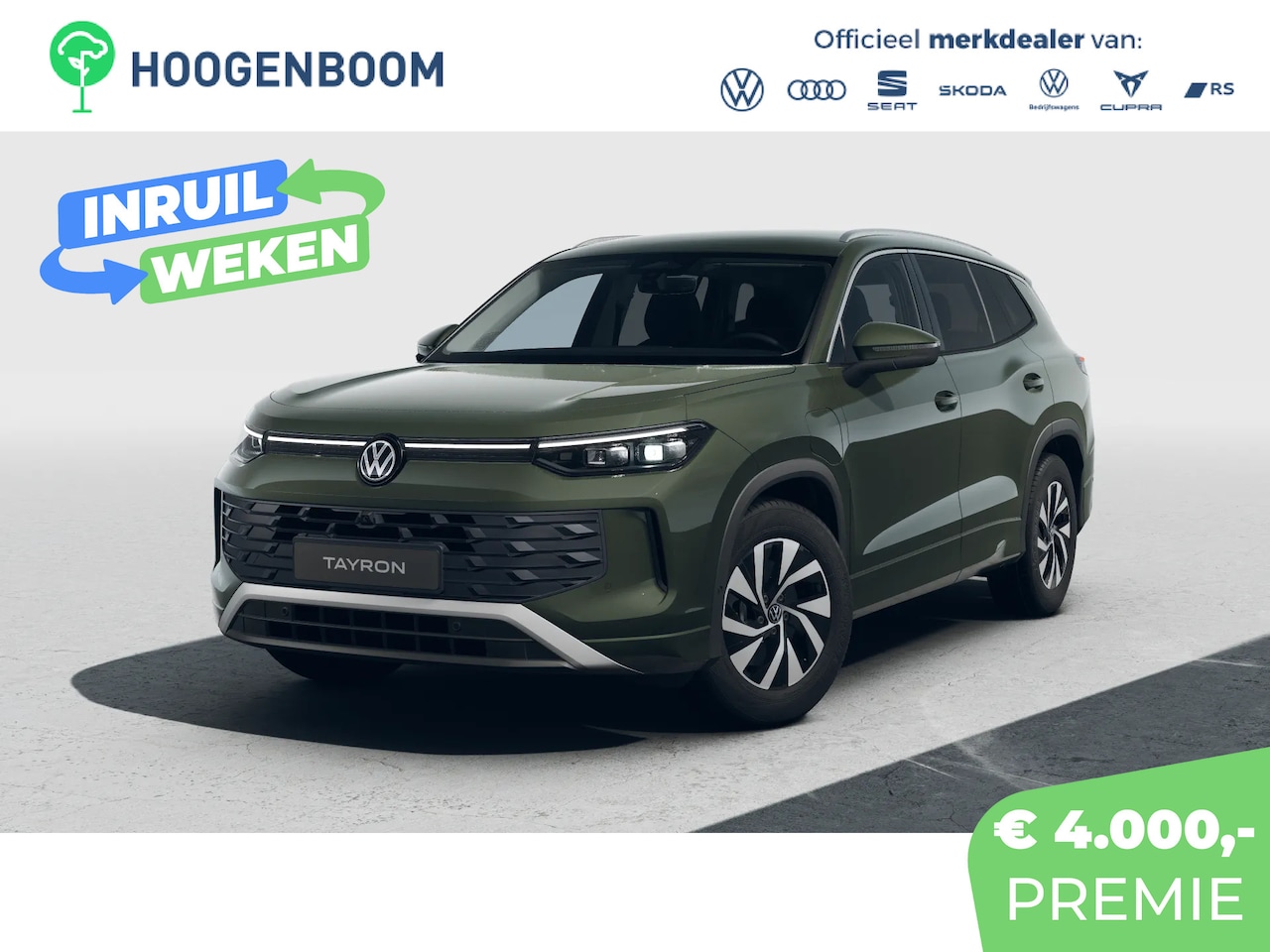 Volkswagen Tayron - Life Edition | 'App-Connect' draadloze smartphone integratie | Automatische afstandsregeli - AutoWereld.nl