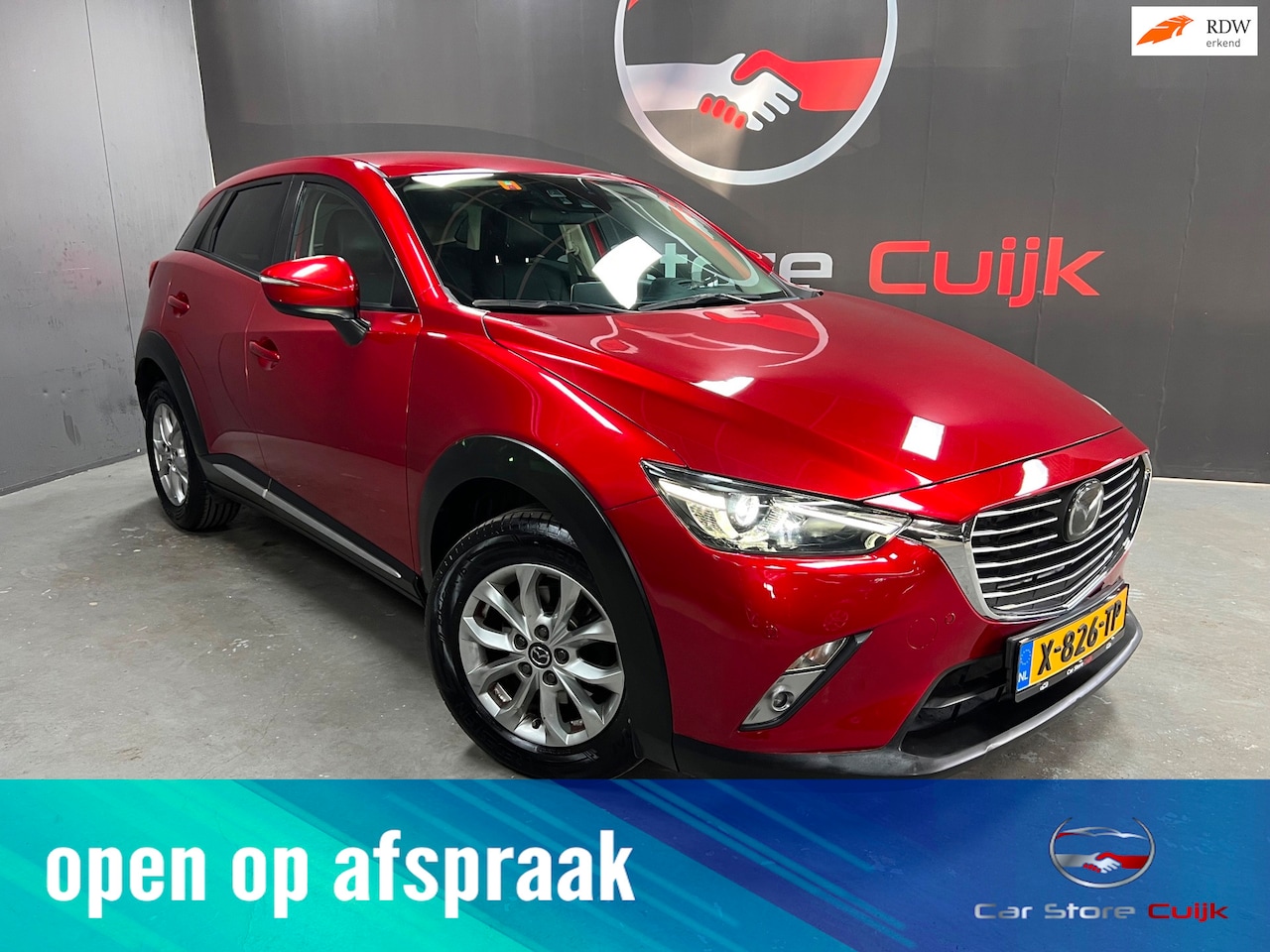 Mazda CX-3 - 2.0 SkyActiv-G 120 GT|HUD|Trekhaak|Carplay|Cam|Stoelverw.| - AutoWereld.nl