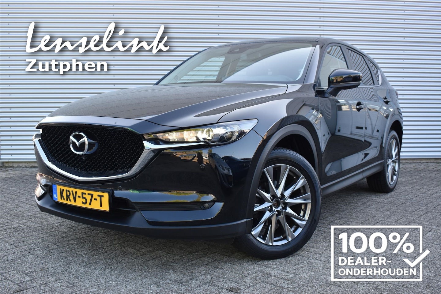 Mazda CX-5 - 2.5 SKYACTIV-G 194pk 2WD Luxury AUTOMAAT | Stoffen bekleding | Stoelverwarming | 360° came - AutoWereld.nl