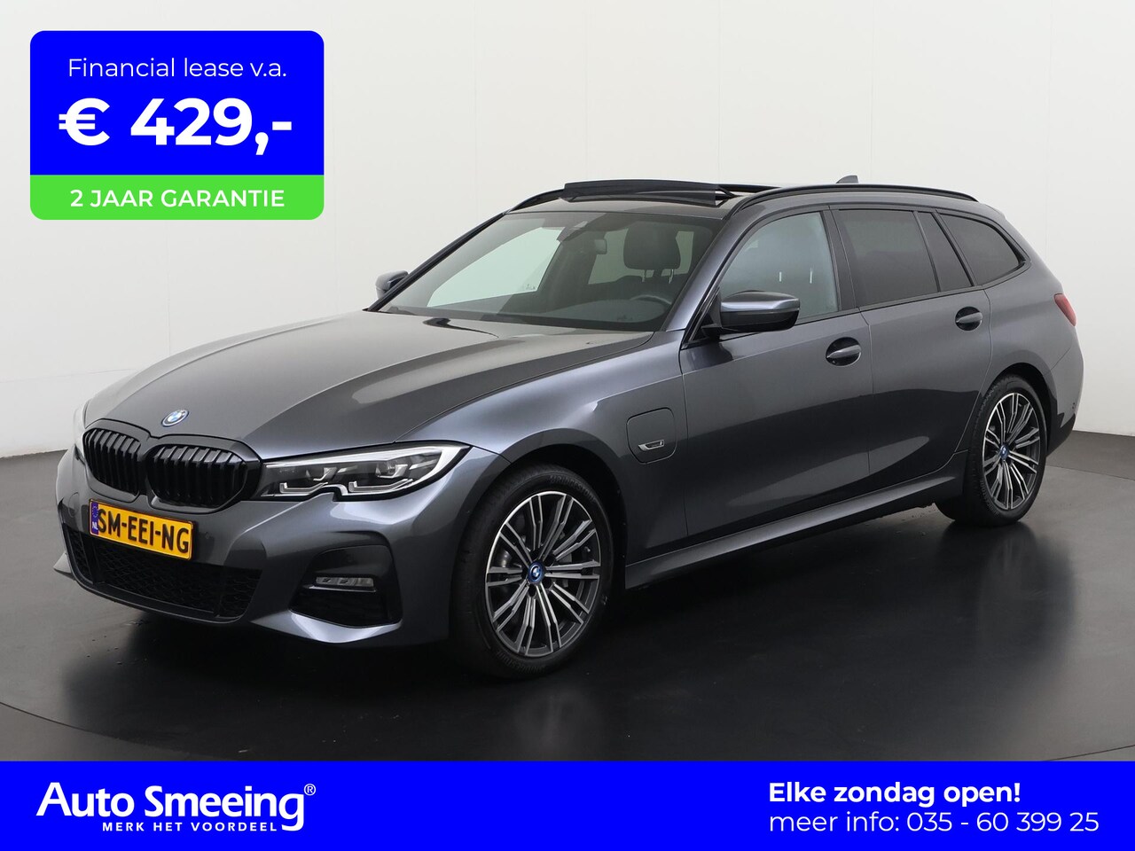 BMW 3-serie Touring - 330e xDrive M Sport Shadow | Panoramadak | Camera | Akoestisch glas | Zondag Open! - AutoWereld.nl