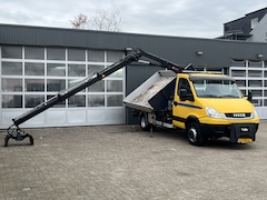Iveco Daily - 65C15 Laadkraan Drie Zijdenkipper4050kg laadvermogen 2-Persoons Open laadbak Pick-up P-up