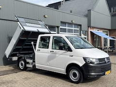 Volkswagen Transporter - 2.0 TDI L2H1 DC Kipper open laadbak Airco Bluetooth trekhaak 2200 kg 1e eigenaar Dealer on