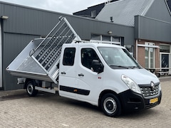 Renault Master - T35 2.3 dCi L3 DC Airco 3 zijden kipper Telefoonverbinding Bluetooth Open laadbak Pick-up