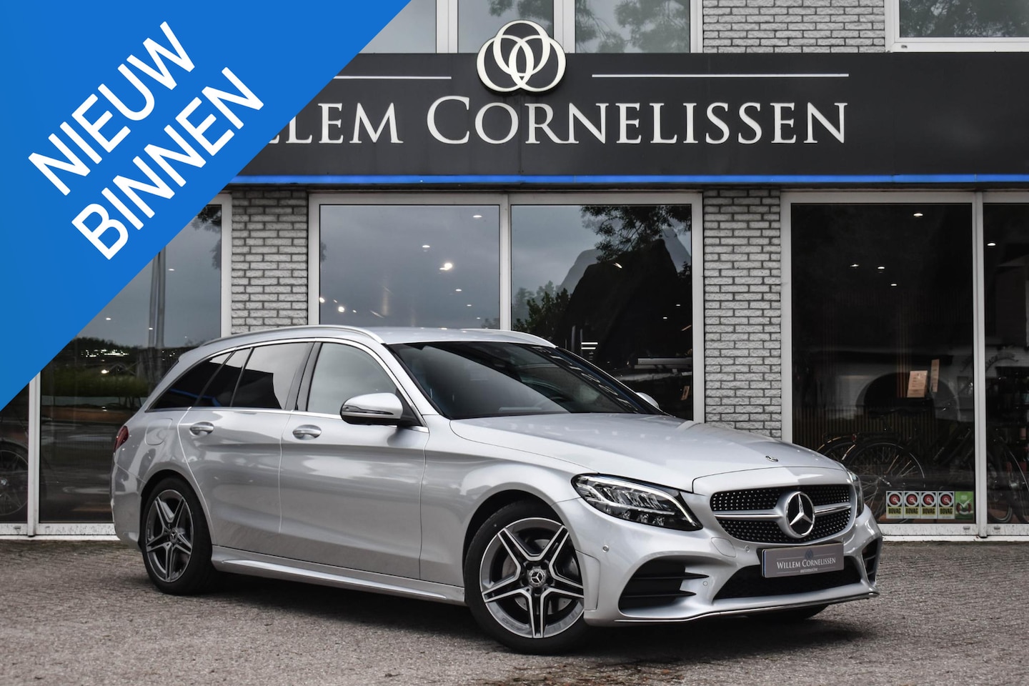 Mercedes-Benz C-klasse Estate - 160 Business Solution AMG Trekhaak 360 camera NL - AutoWereld.nl