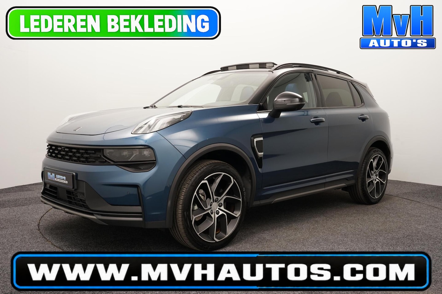 Lynk & Co 01 - 1.5 PHEV|FULL BLACK|LEER|360°|PANO|262PK|SOH97% - AutoWereld.nl
