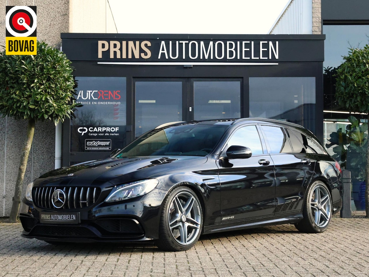 Mercedes-Benz C-klasse Estate - AMG 63 Carbon|Headup|Pano|Adapt.cr - AutoWereld.nl