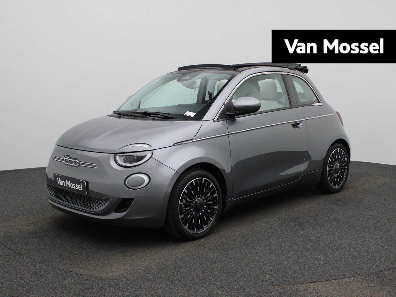 Fiat 500 C - 500e 42 kWh La Prima | Cabrio | Automaat | Navigatie | Virtual Cockpit | Camera | Verwarmd - AutoWereld.nl