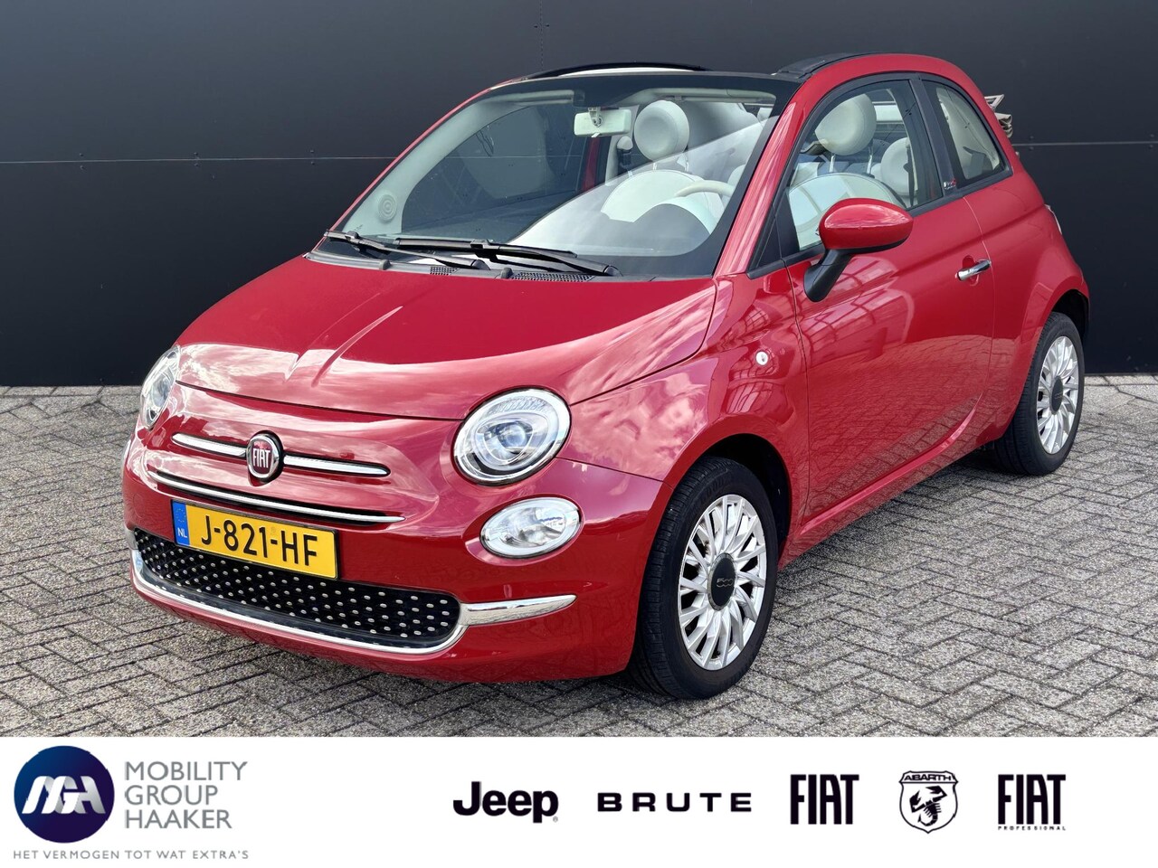 Fiat 500 C - 1.0 Hybrid Lounge | Dealeronderhouden | Apple/Android | Cruise Control - AutoWereld.nl