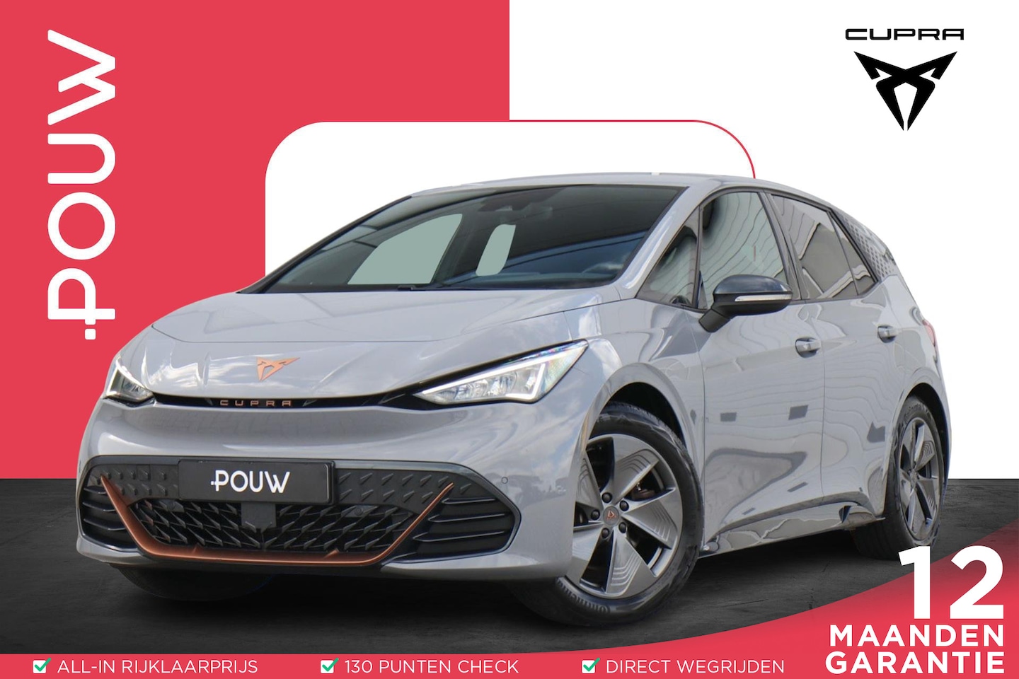 CUPRA Born - 204pk Essential 62 kWh | SoH 95% | Full Link | Parkeersensoren - AutoWereld.nl