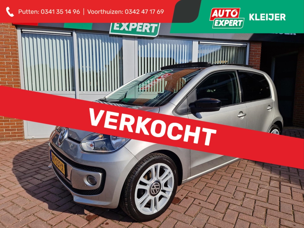Volkswagen Up! - 1.0 44KW/60PK 5-DRS Groove Up! Parkeersensoren, Cruise Controle - AutoWereld.nl
